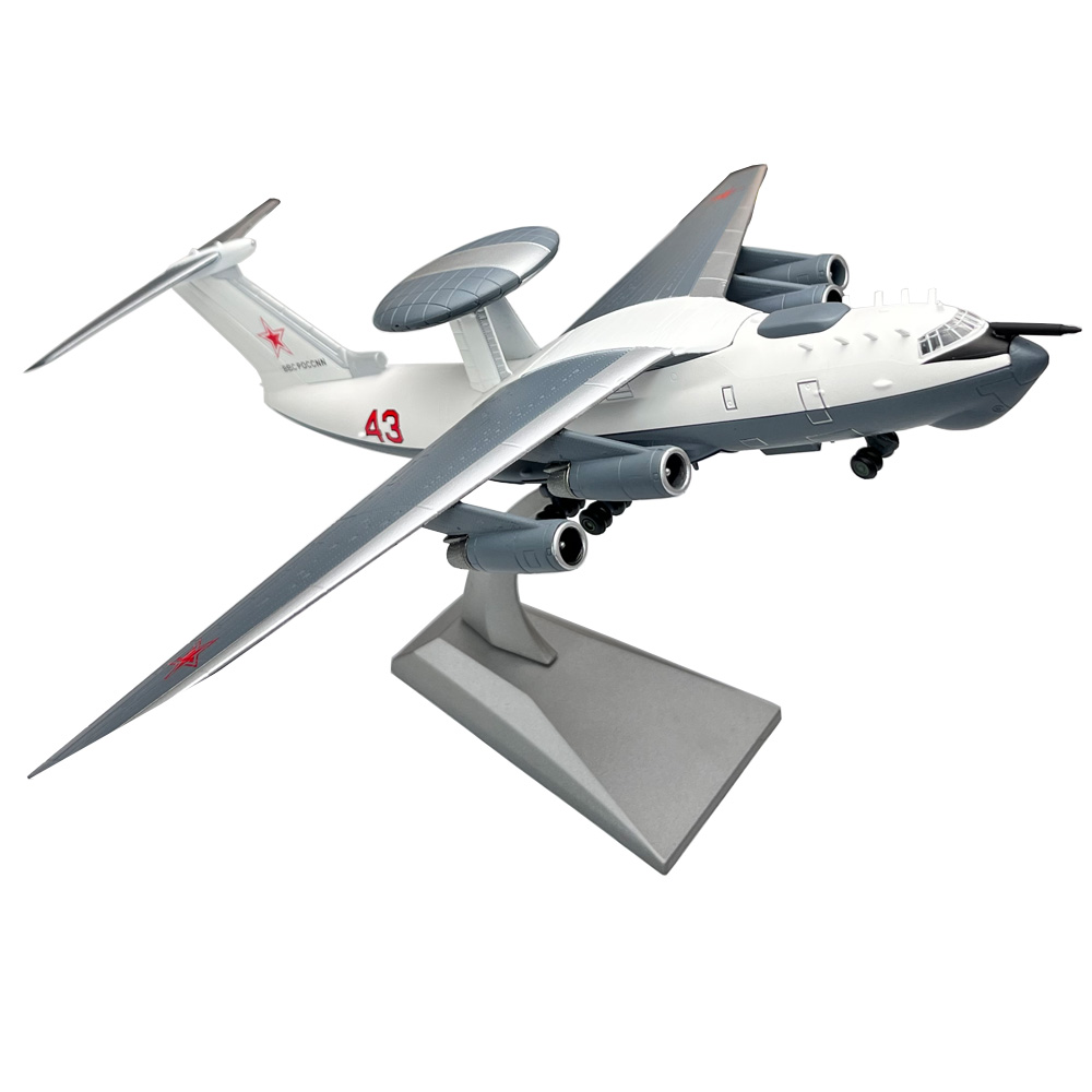 Model Kit Aircraft - 1:200 Scale Soviet Beriev A-50 Mainstay
