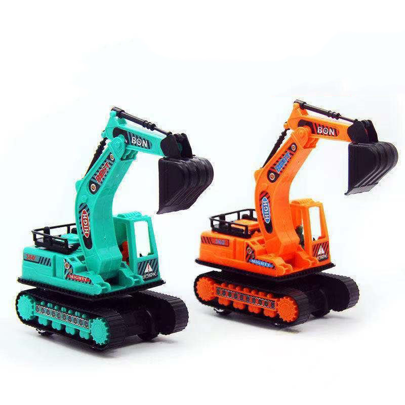 Model Kit Excavator - Engineering Diecast Toys for Boys Plastic