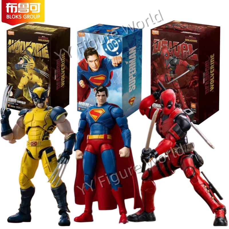 Model Kit Deadpool - Blokees Marvel Deadpool Wolverine And Dc