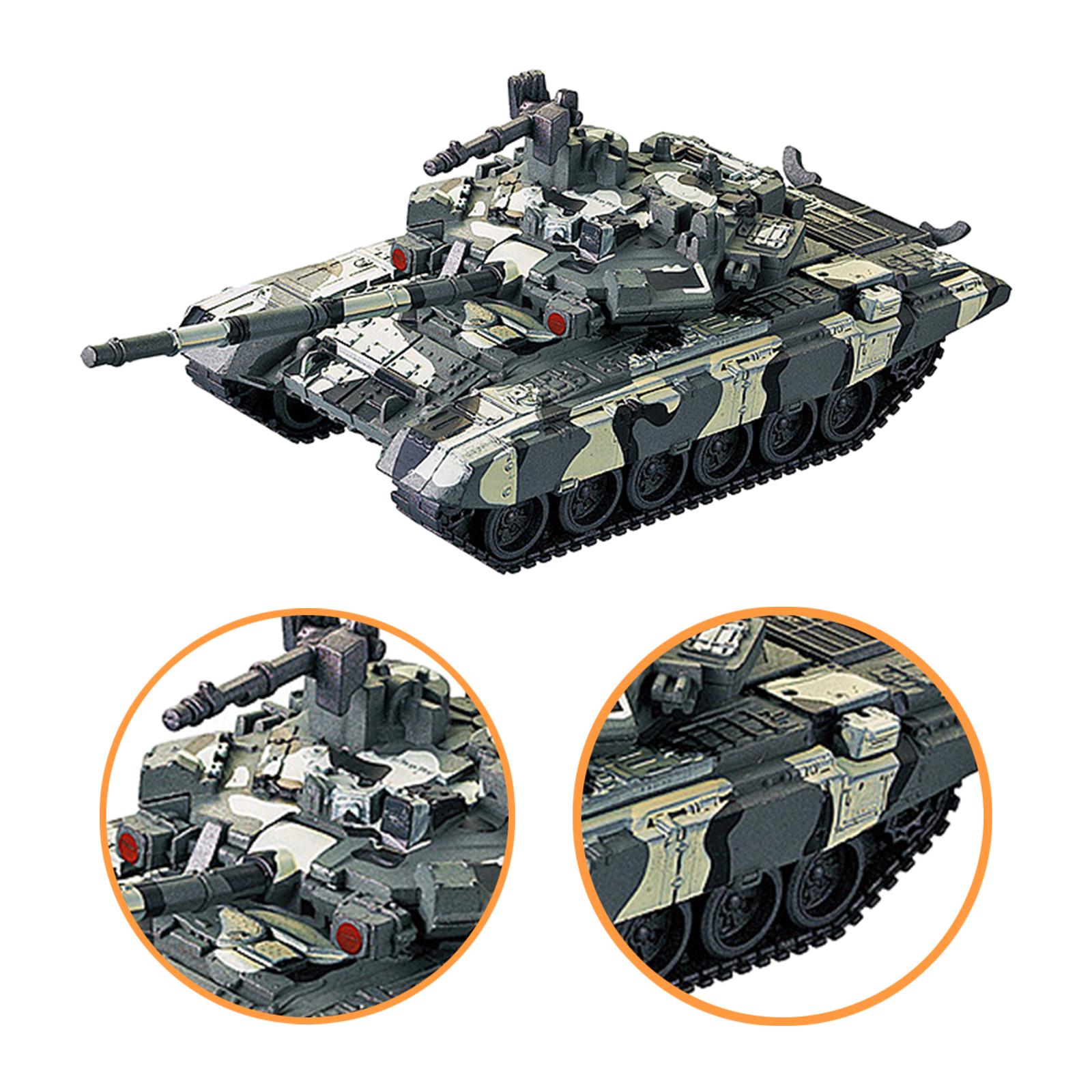 Model Kit Girls - 1:48 T90 Tank Model DIY Puzzle