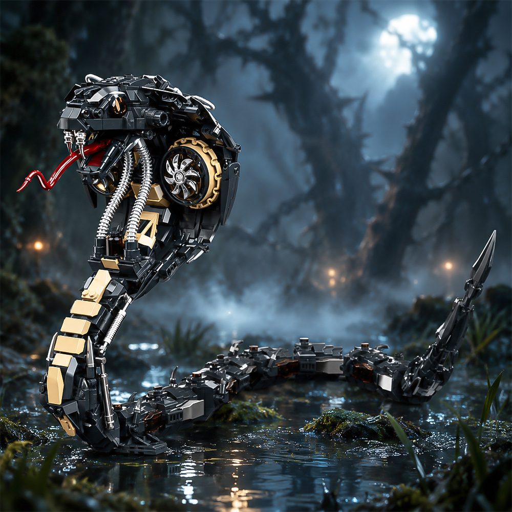Mechanical Cobra Style Animal  - Model Kit Chemistry 评论和价格