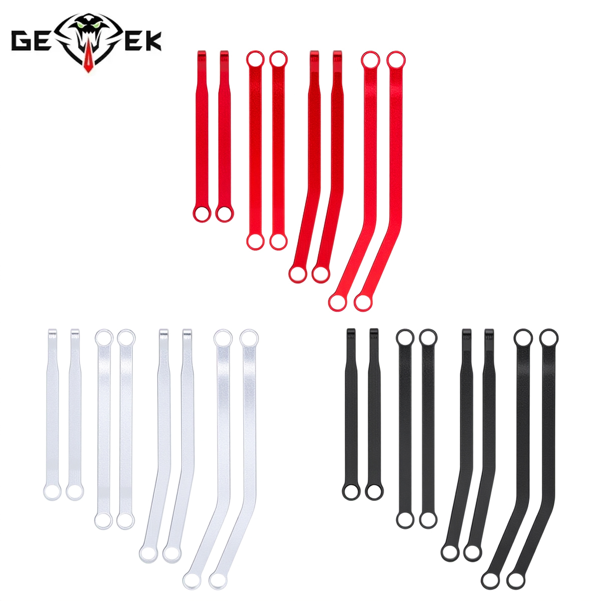 Aluminum Front Rear High Clear - Model Kit Jeep 评论和价格