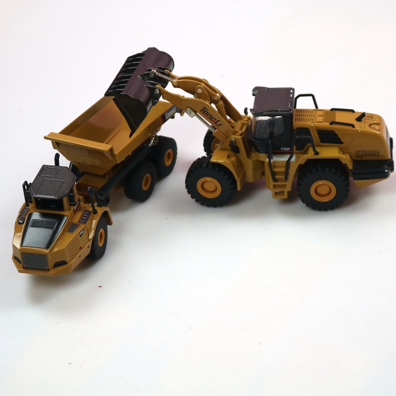 HUINA 1:50 Dump Truck Excavato - Model Kit Excavator 评论和价格