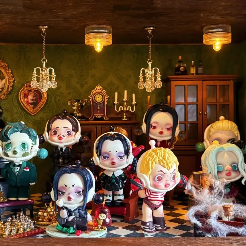 POP MART SKULLPANDA Addams Fam - Model Kit Girls 评论和价格