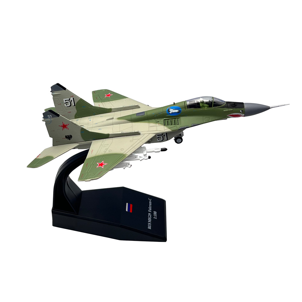 1/100 Scale Russian MIG-29 Mig - Model Kit Aircraft 评论和价格