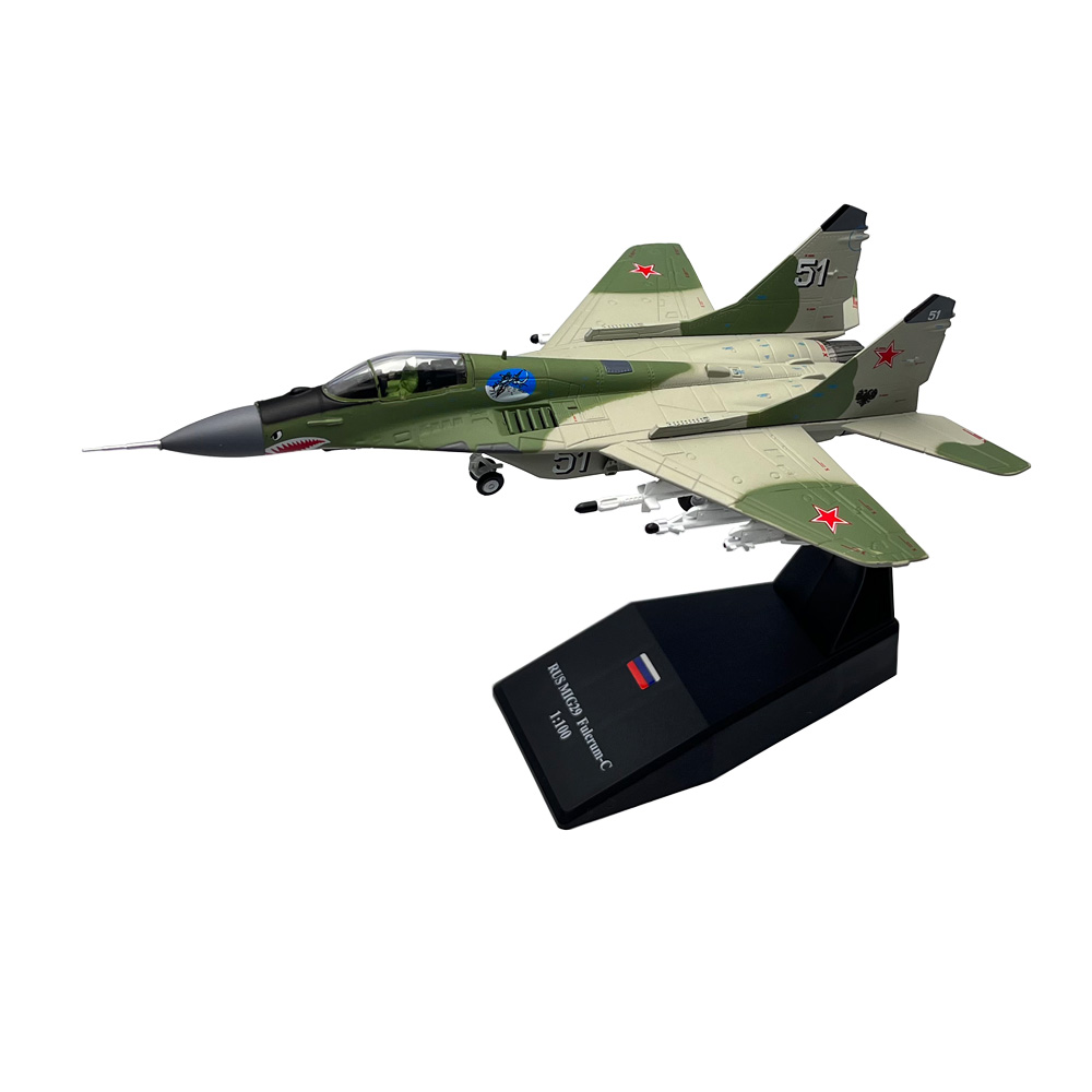 1/100 Scale Russian MIG-29 Mig - Model Kit Aircraft 评论和价格