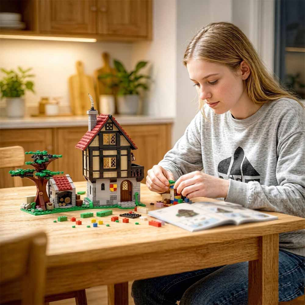 MOC-82740 Medieval House Build - Model Kit Chemistry 评论和价格