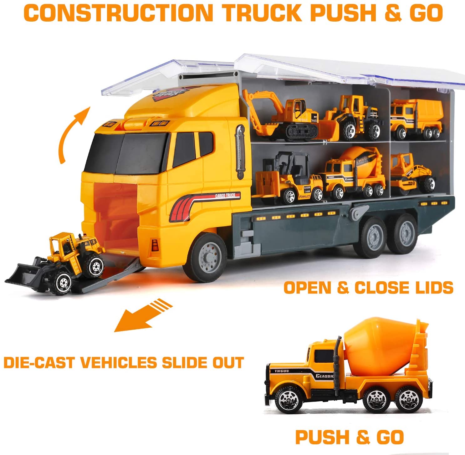 10 In 1 Construction Toys Truc - Model Kit Excavator 评论和价格