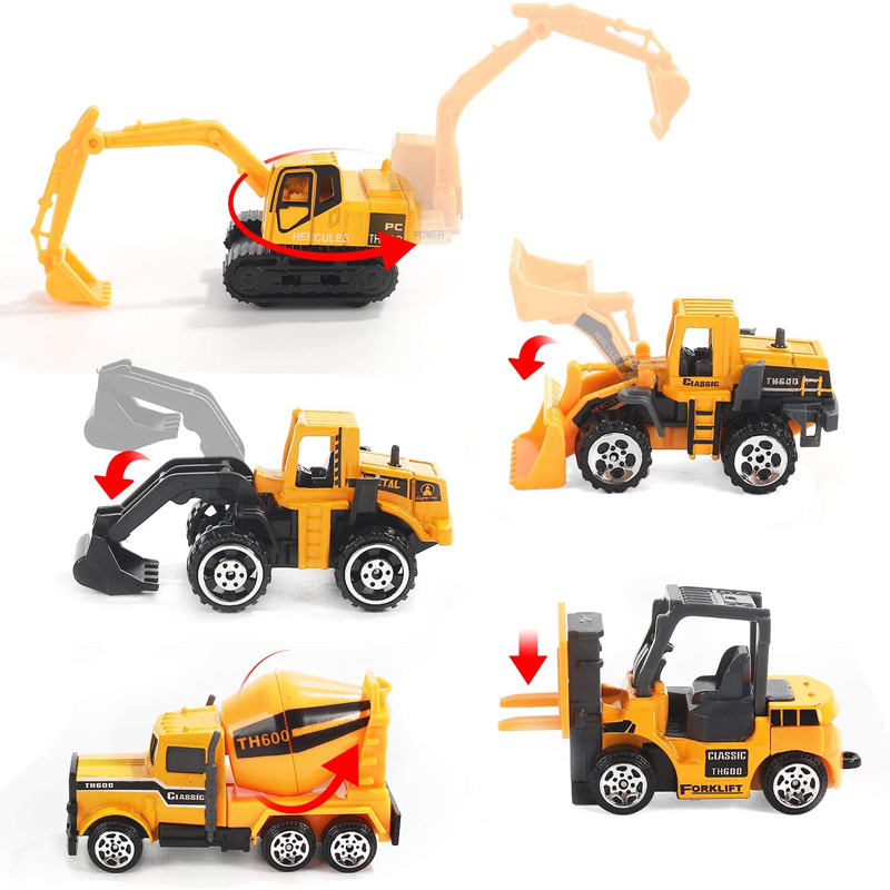 10 In 1 Construction Toys Truc - Model Kit Excavator 评论和价格