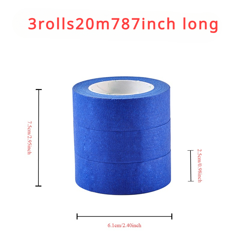 3 Roll/Set Paint Tape Multi-Su - Model Kit Paint Remover 评论和价格