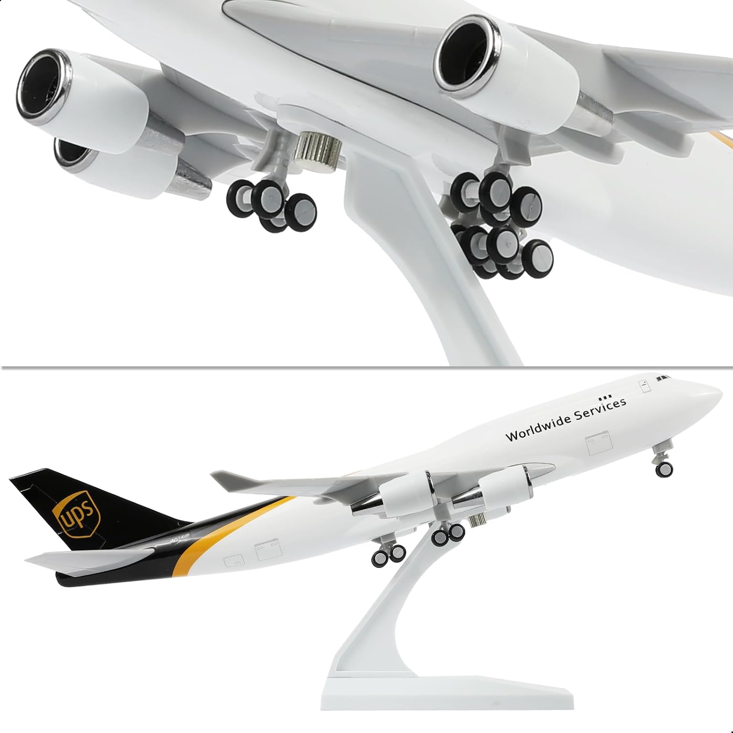 30cm Airplane Models UPS B747  - Model Kit Aircraft 评论和价格