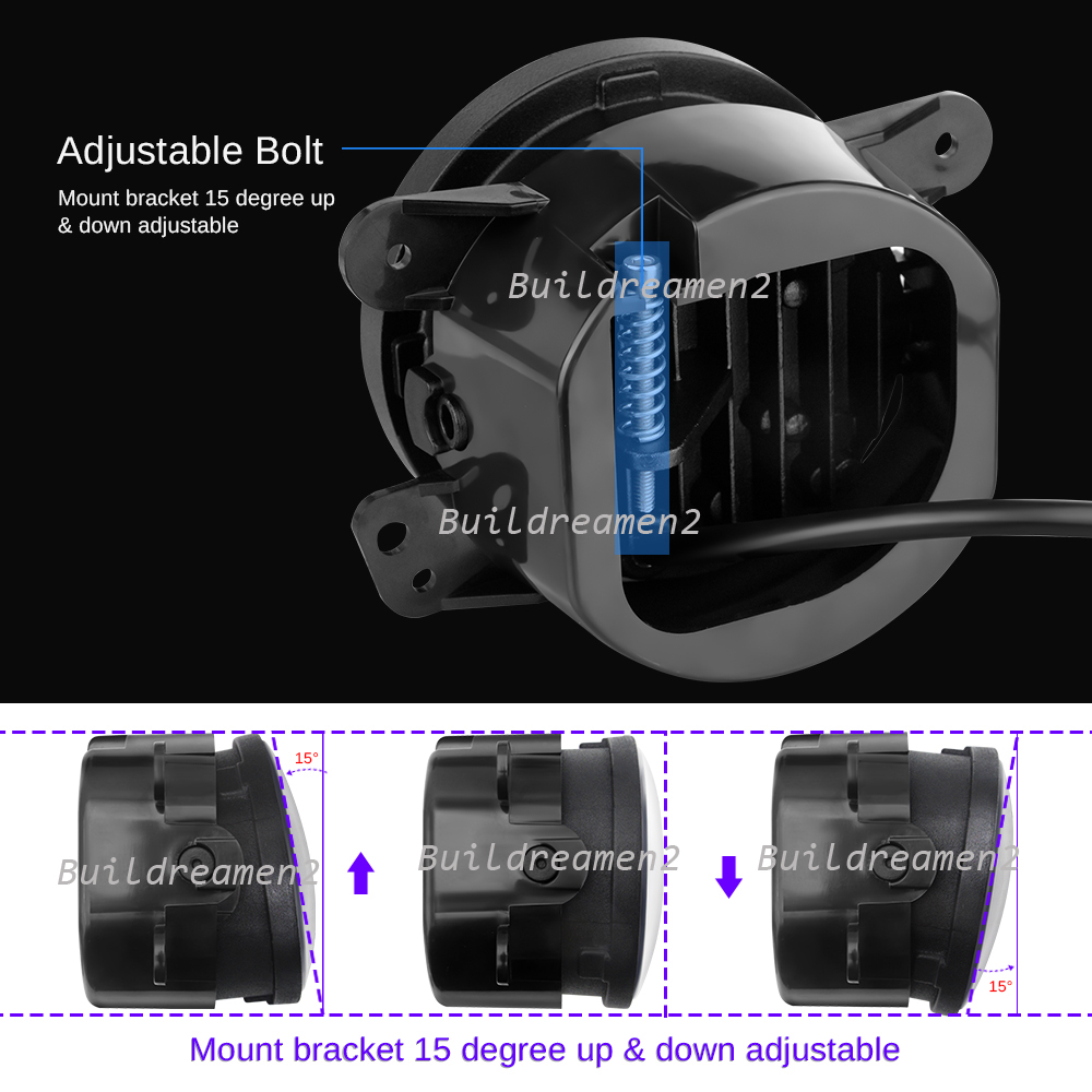 2 X 30W Car Canbus LED Fog Lig - Model Kit Jeep 评论和价格