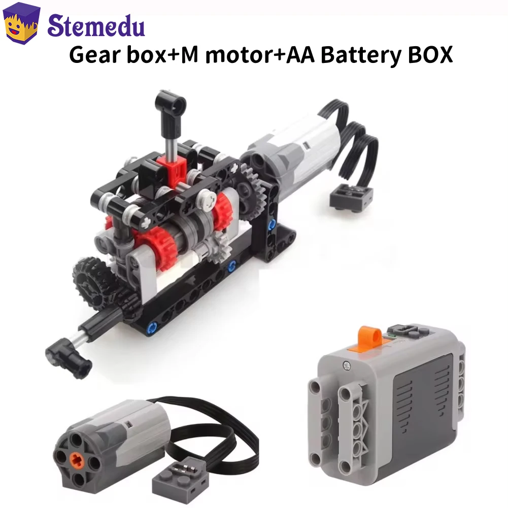 MOC High-tech 4 Speeds Gearbox - Model Kit Chemistry 评论和价格