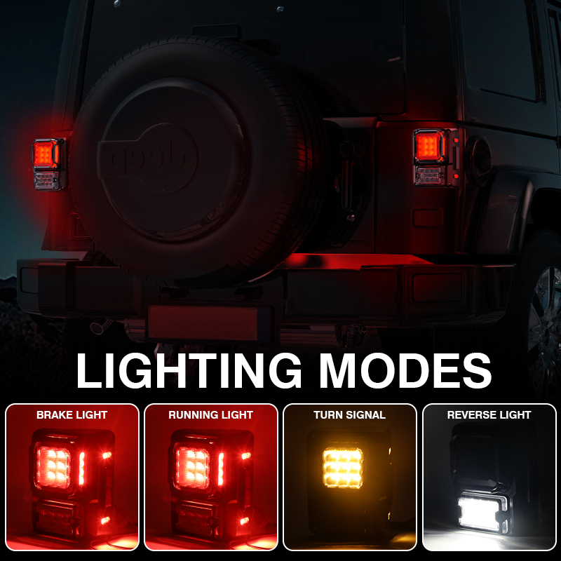 LED Tail Light Assembly For Je - Model Kit Jeep 评论和价格