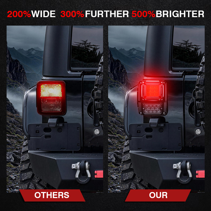 LED Tail Light Assembly For Je - Model Kit Jeep 评论和价格