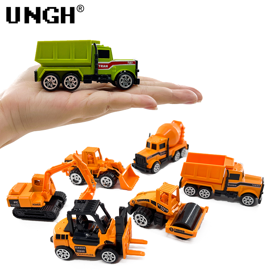 UNGH 6pcs Alloy Diecast Engine - Model Kit Excavator 评论和价格