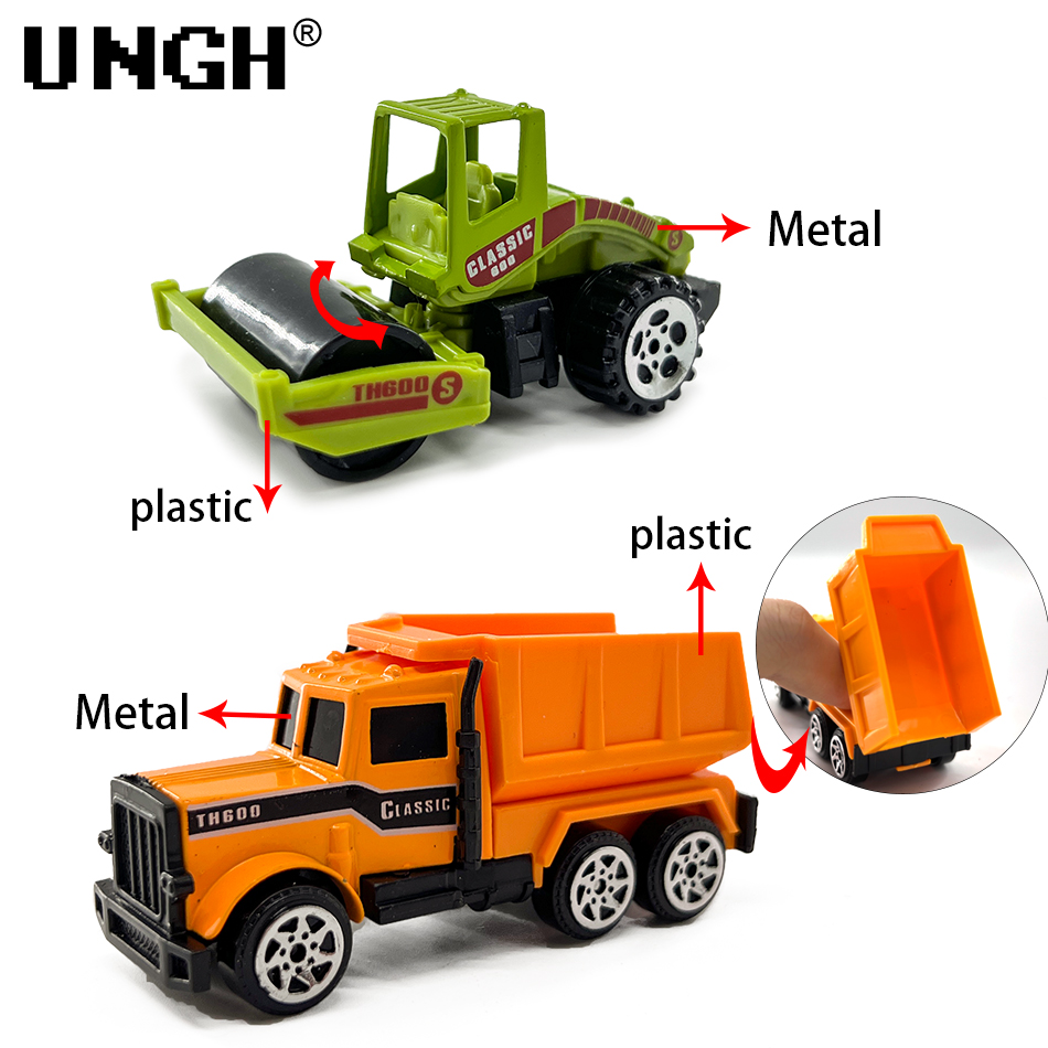 UNGH 6pcs Alloy Diecast Engine - Model Kit Excavator 评论和价格