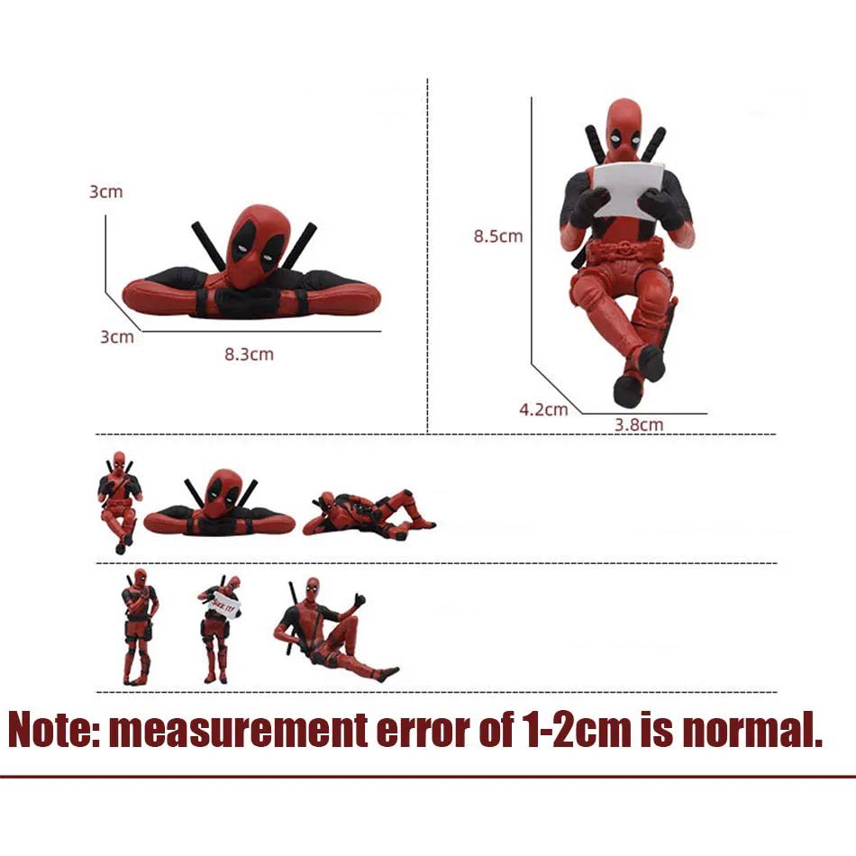 New Anime Deadpool Action Figu - Model Kit Deadpool 评论和价格