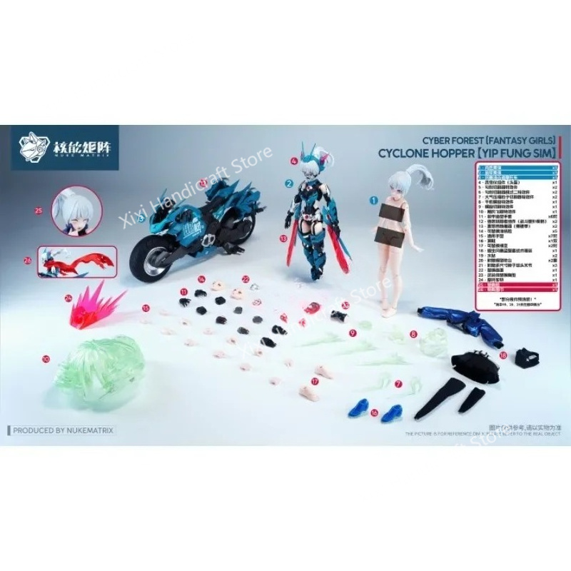 【In Stock】NUKE MATRIX Cyber Fo - Model Kit Nuke Matrix 评论和价格
