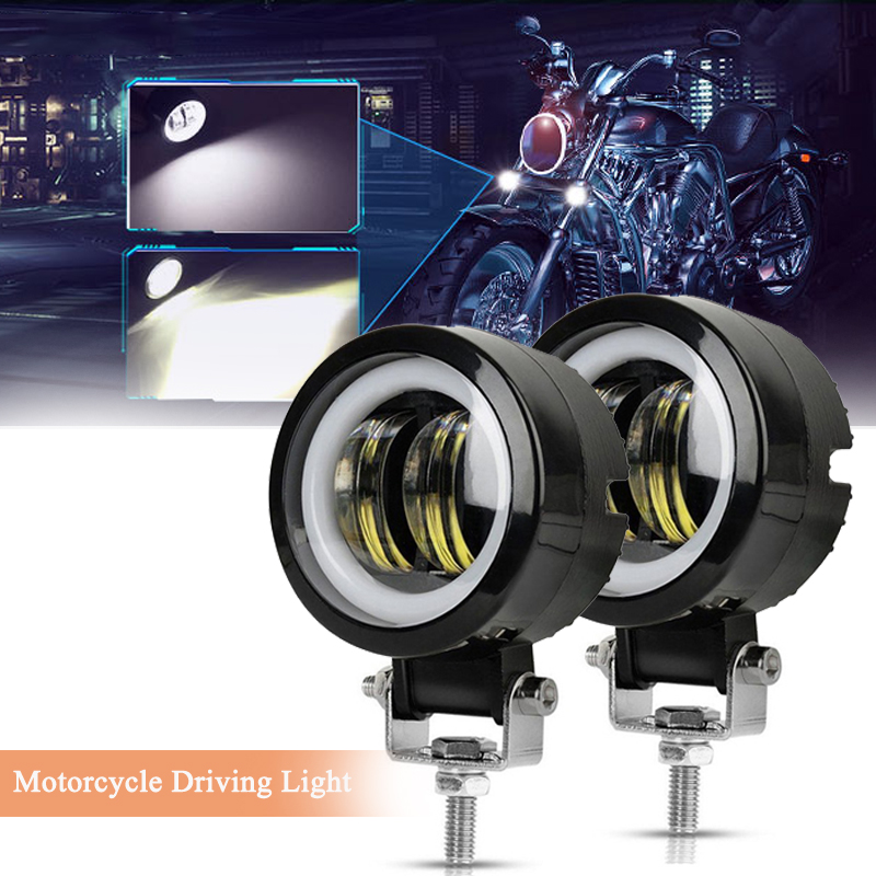 Motorcycle Round LED Driving L - Model Kit Jeep 评论和价格