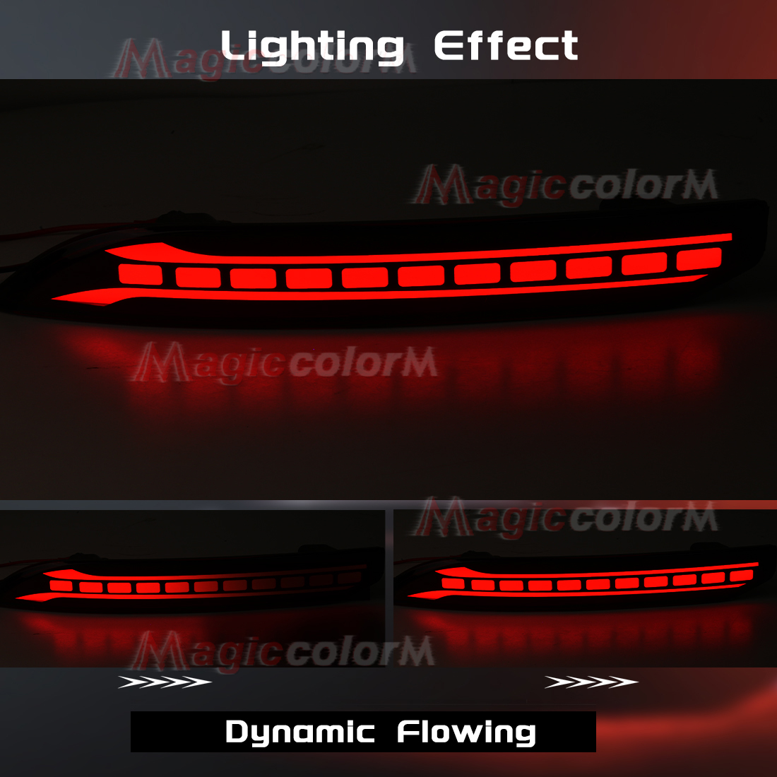 LED Tail Rear Bumper Reflector - Model Kit Jeep 评论和价格