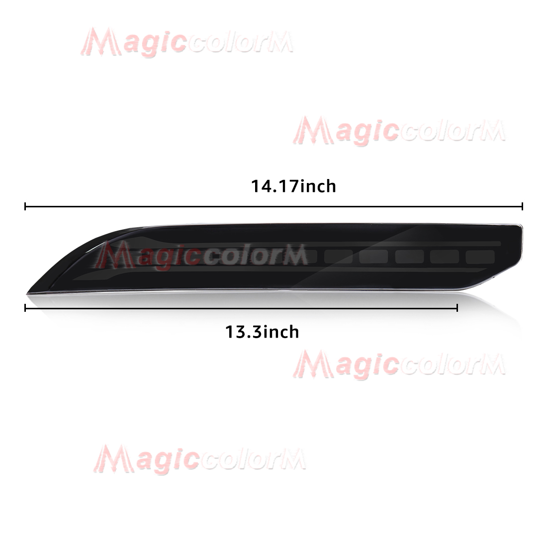 LED Tail Rear Bumper Reflector - Model Kit Jeep 评论和价格