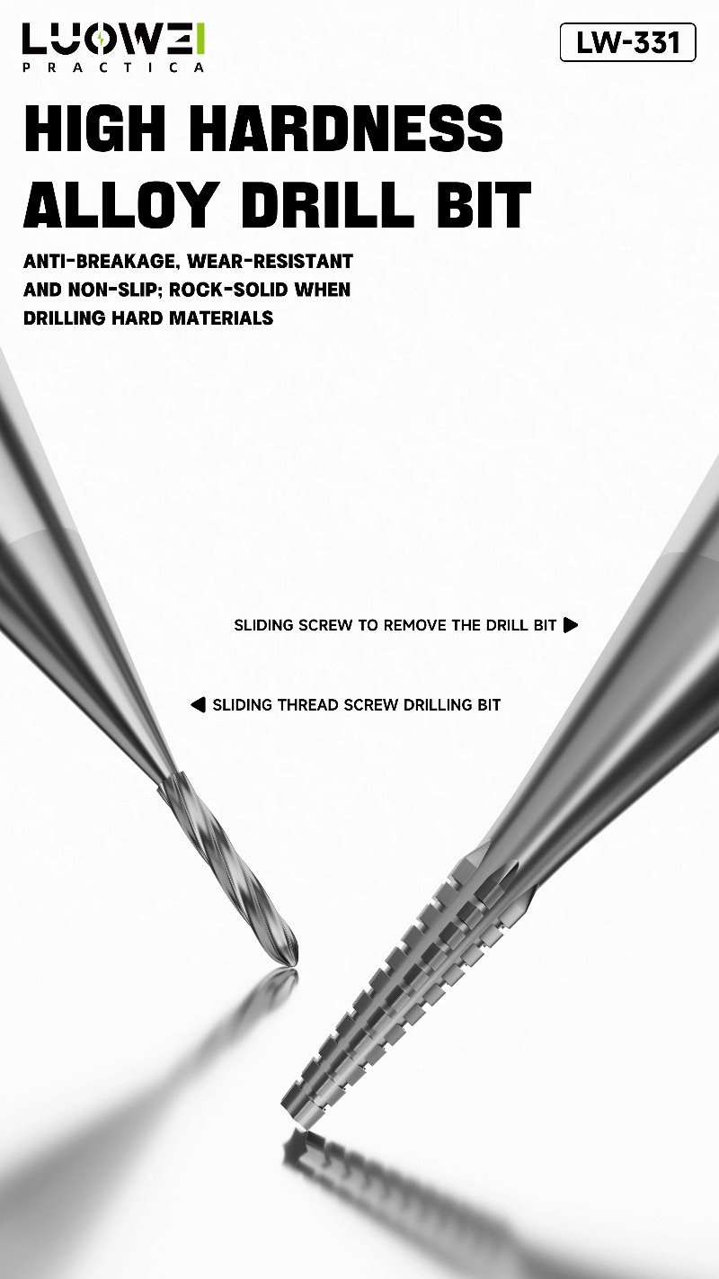 LUOWEI LW-331 Screw Extractor  - Model Kit Vise 评论和价格